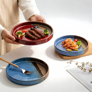 High-Grade Western Food Ceramic Dinner Dish