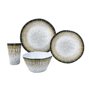 Bestwares Custom Dishwasher Safe Food Grade Gufaith Melamine Dinnerware Tableware Plate Sets for Restaurant Kitchen Dishes